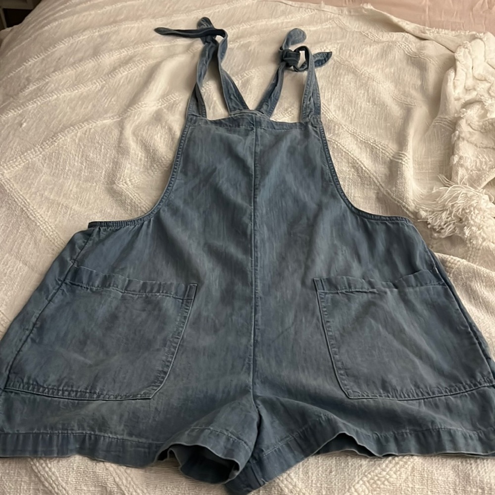 Aerie swim coverup overalls medium